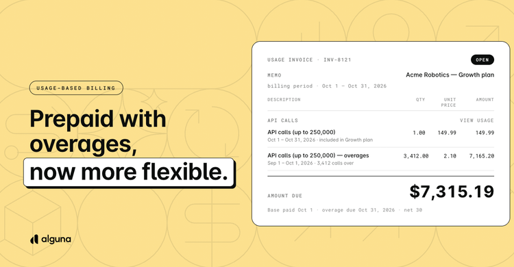 Prepaid with overages: How it works and how to bill it