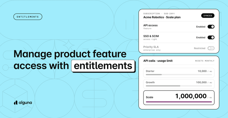 Entitlements: Give every customer the right product access