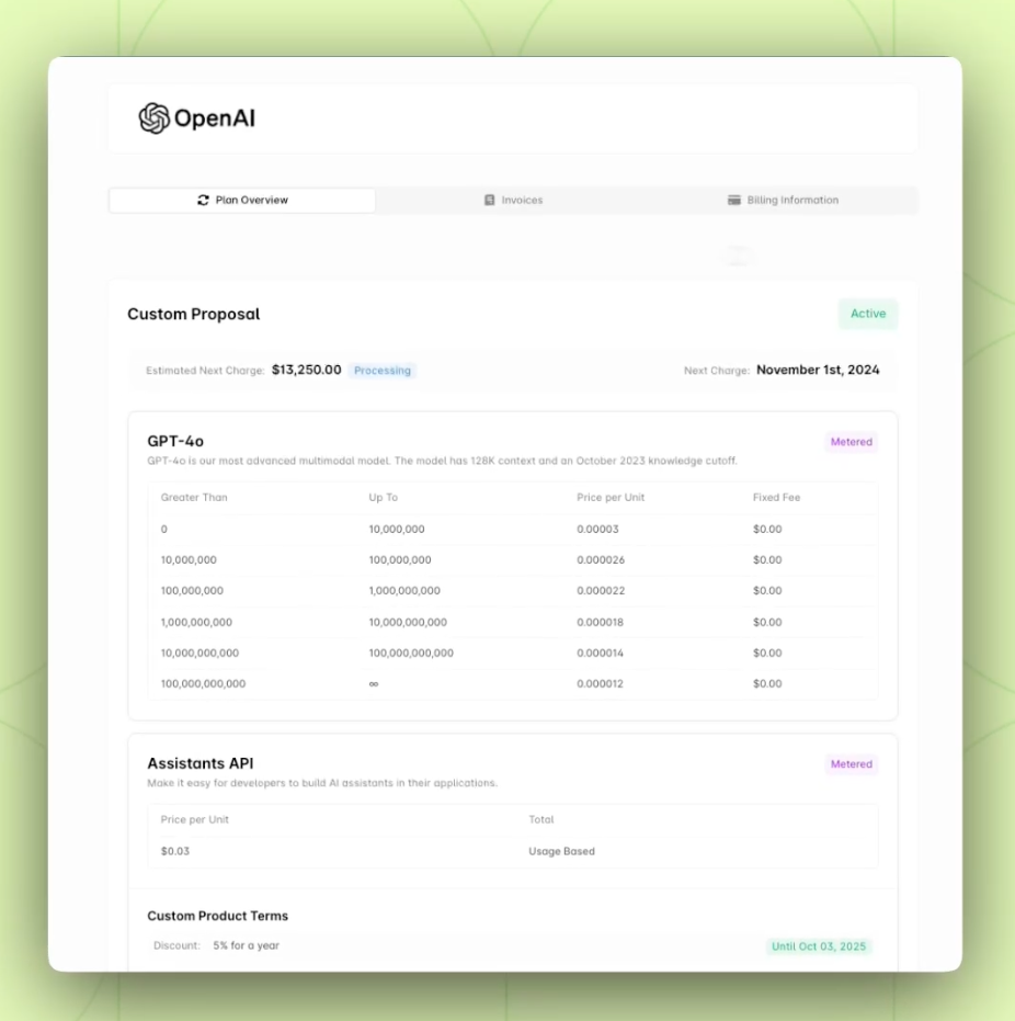 Launching: No-Code Customer Billing Portal