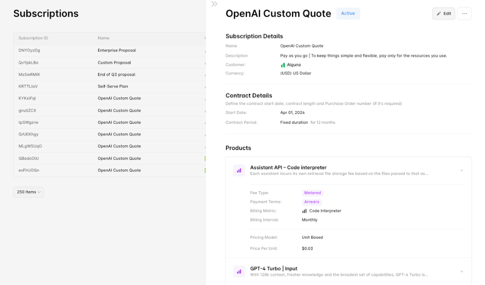 Flexible Billing: Subscription Versioning