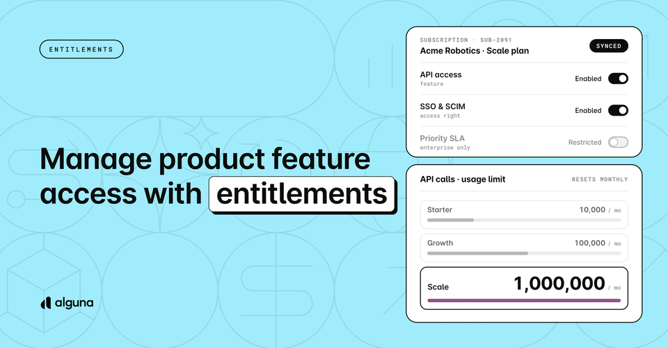 Entitlements: Give every customer the right product access