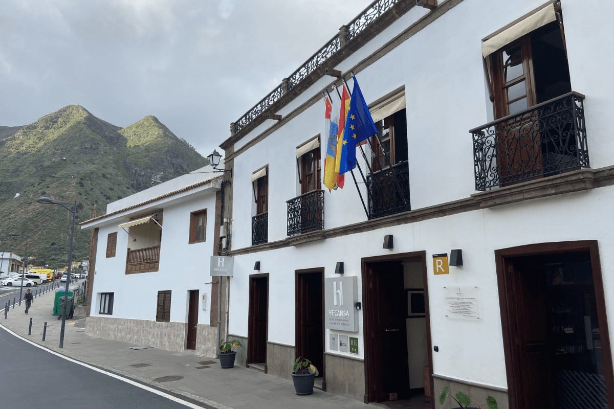 Hotel Rural Casa Los Herrera. Hermigua La Gomera. Canary Isalnds Spain.