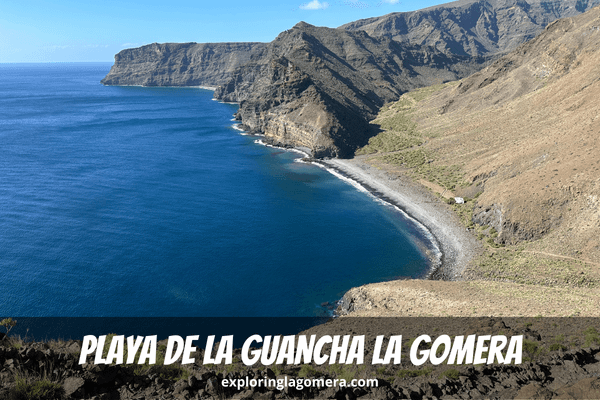 Playa De La Guancha La Gomera Near San Sebastian Also Known As Guancha Beach Canary Islands Spain Pebble Volcanic Beach With