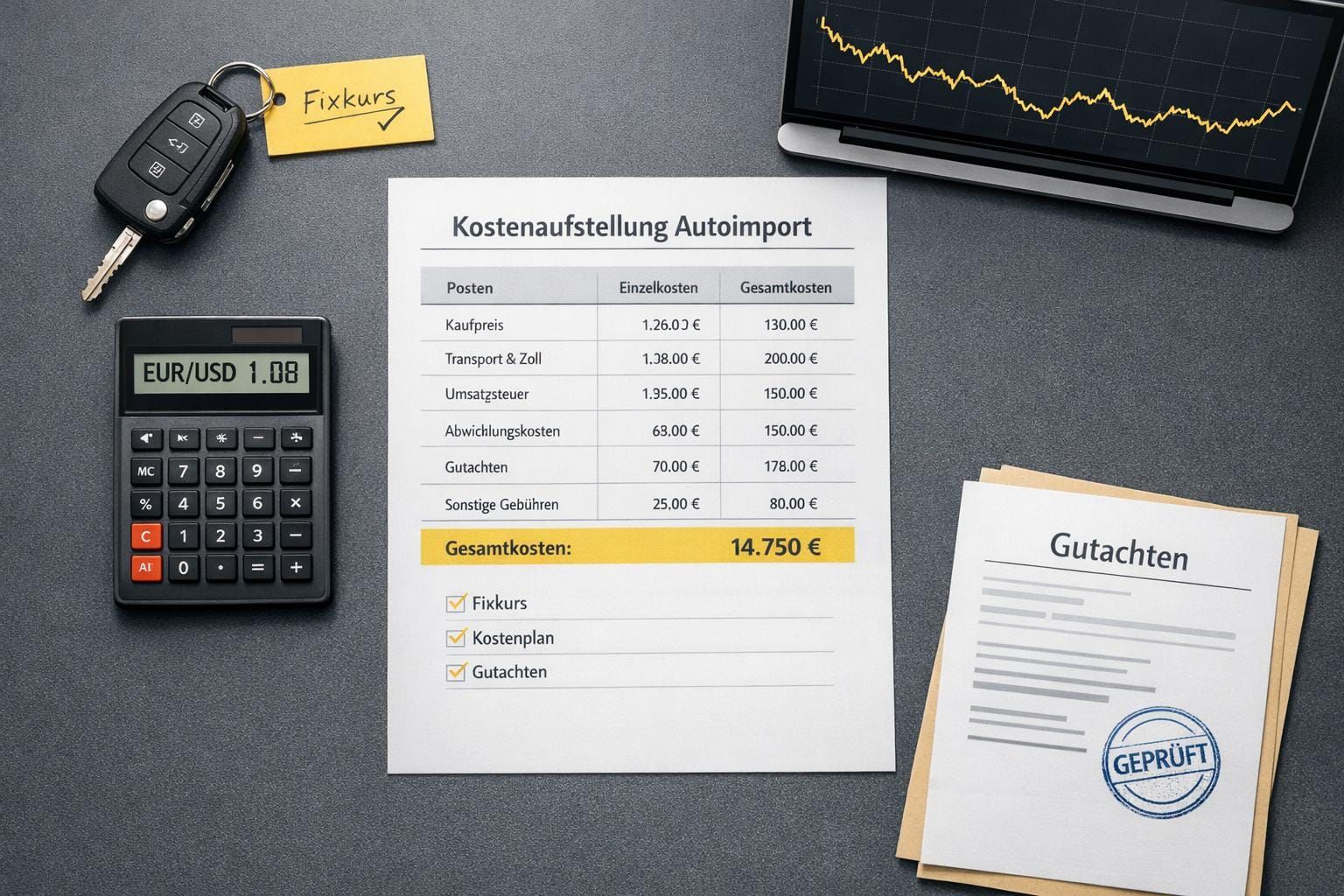 10 Tipps für günstige Autoimporte trotz Wechselkursschwankungen