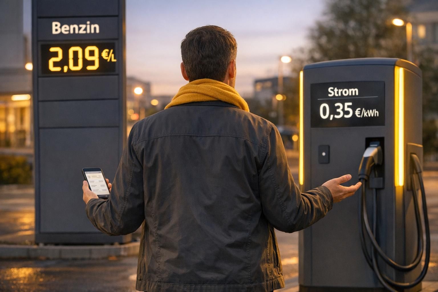 Benzin vs. Elektro: Wie Spritpreise die Wahl lenken