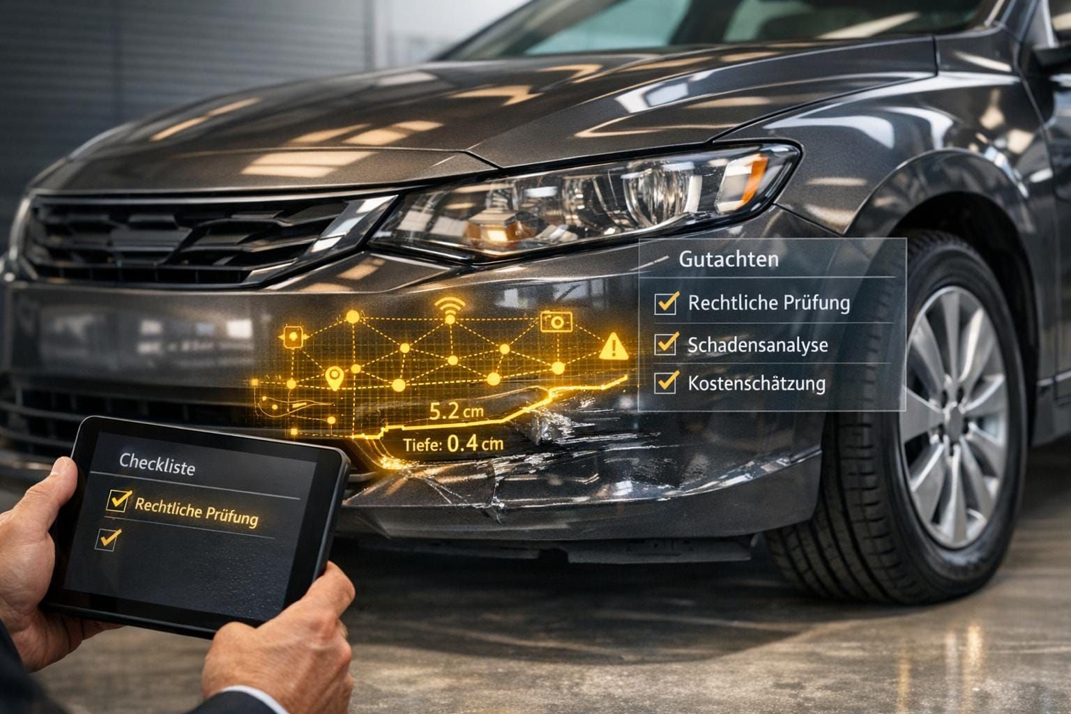 AI und IoT: Zukunft der KFZ-Schadensbewertung