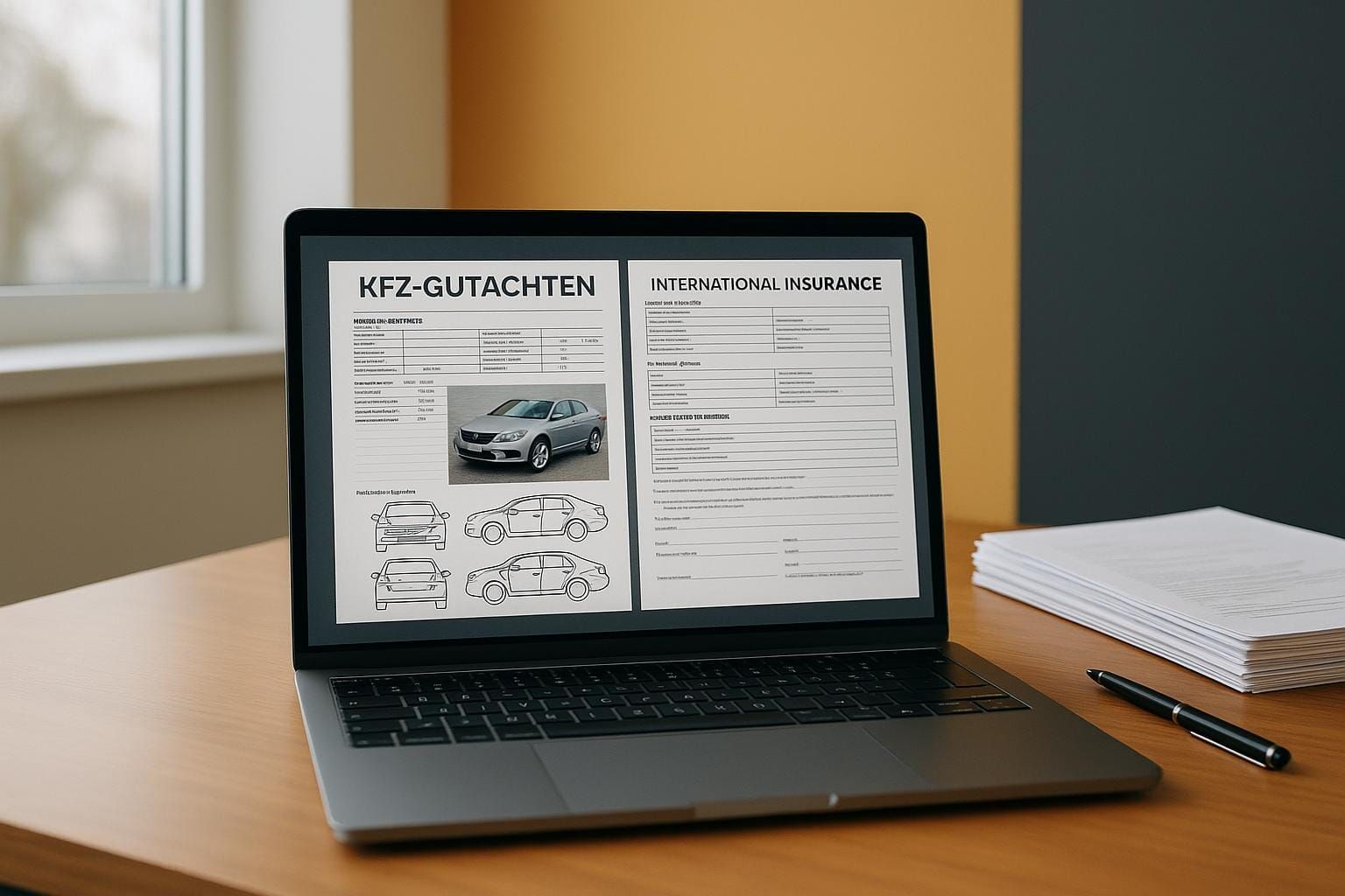 Welche Rolle spielen KFZ-Gutachten im internationalen Versicherungsdatenaustausch?