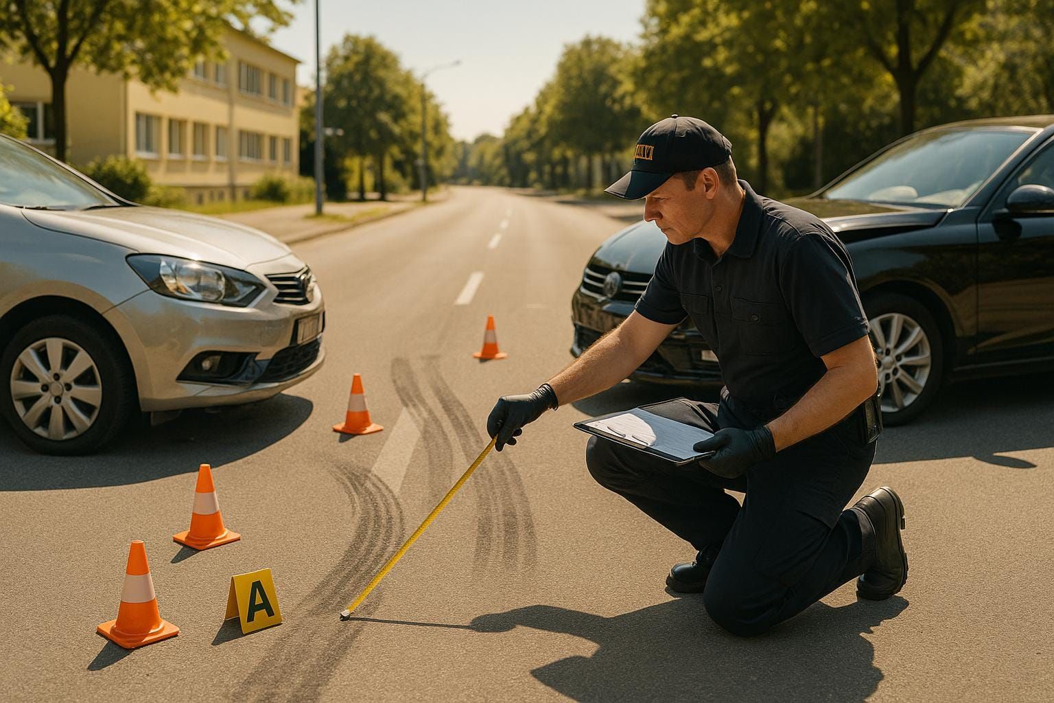 Schritt-für-Schritt-Anleitung zur Unfallrekonstruktion