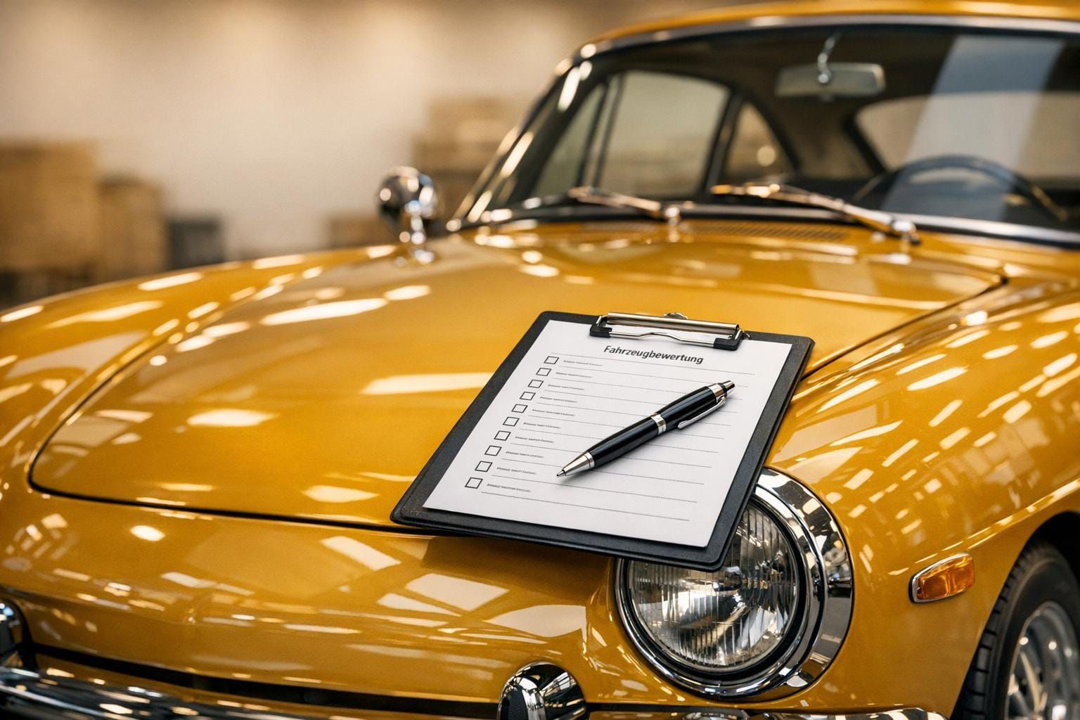 Checkliste für Oldtimer-Bewertungen