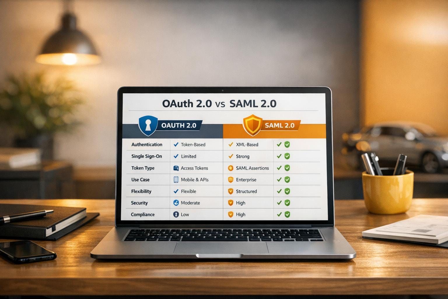 OAuth vs. SAML: Was ist besser für KFZ-Gutachten?