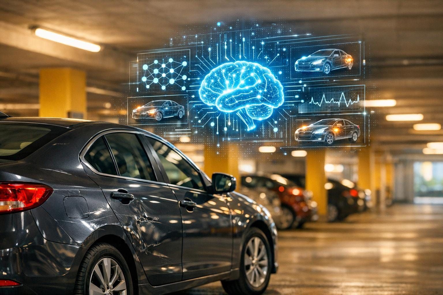 Wie KI Algorithmen Fahrzeugschäden erkennen