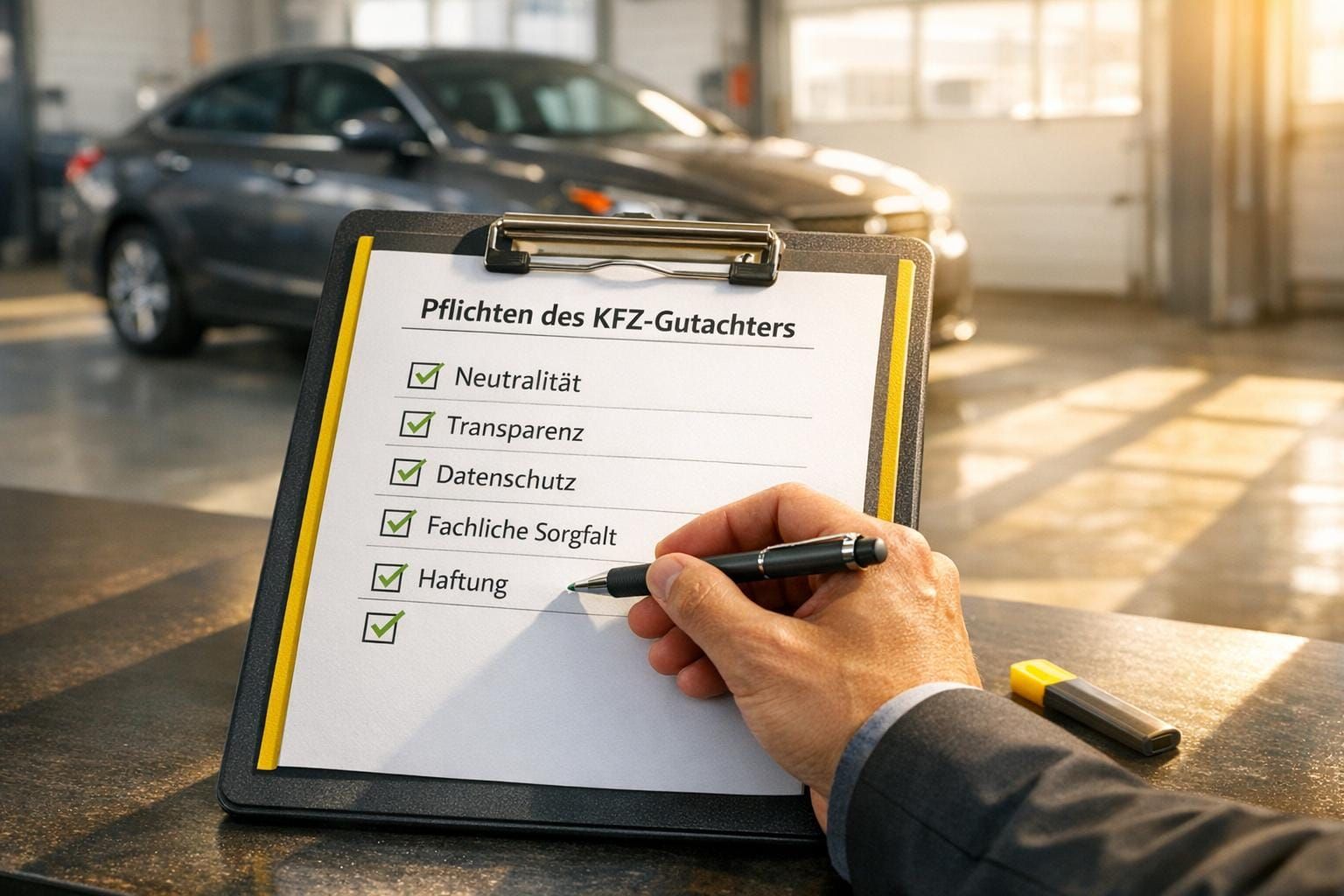 Welche Pflichten haben KFZ-Gutachter gegenüber Kunden?