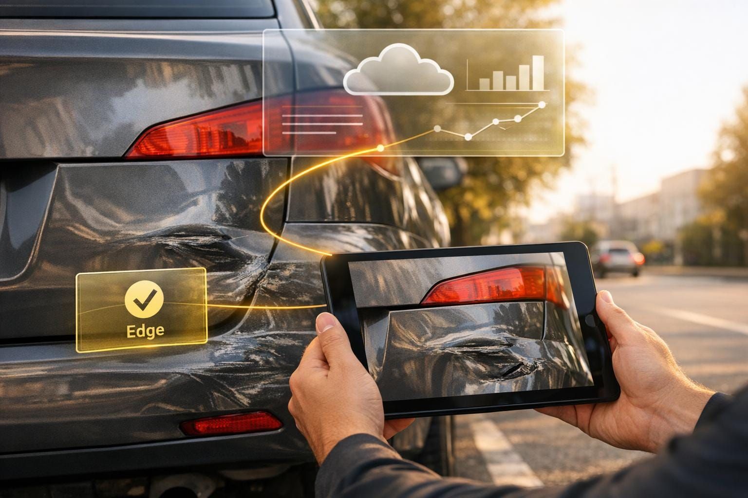 Edge Computing vs. Cloud Computing: Was ist besser für Schadensbewertungen?