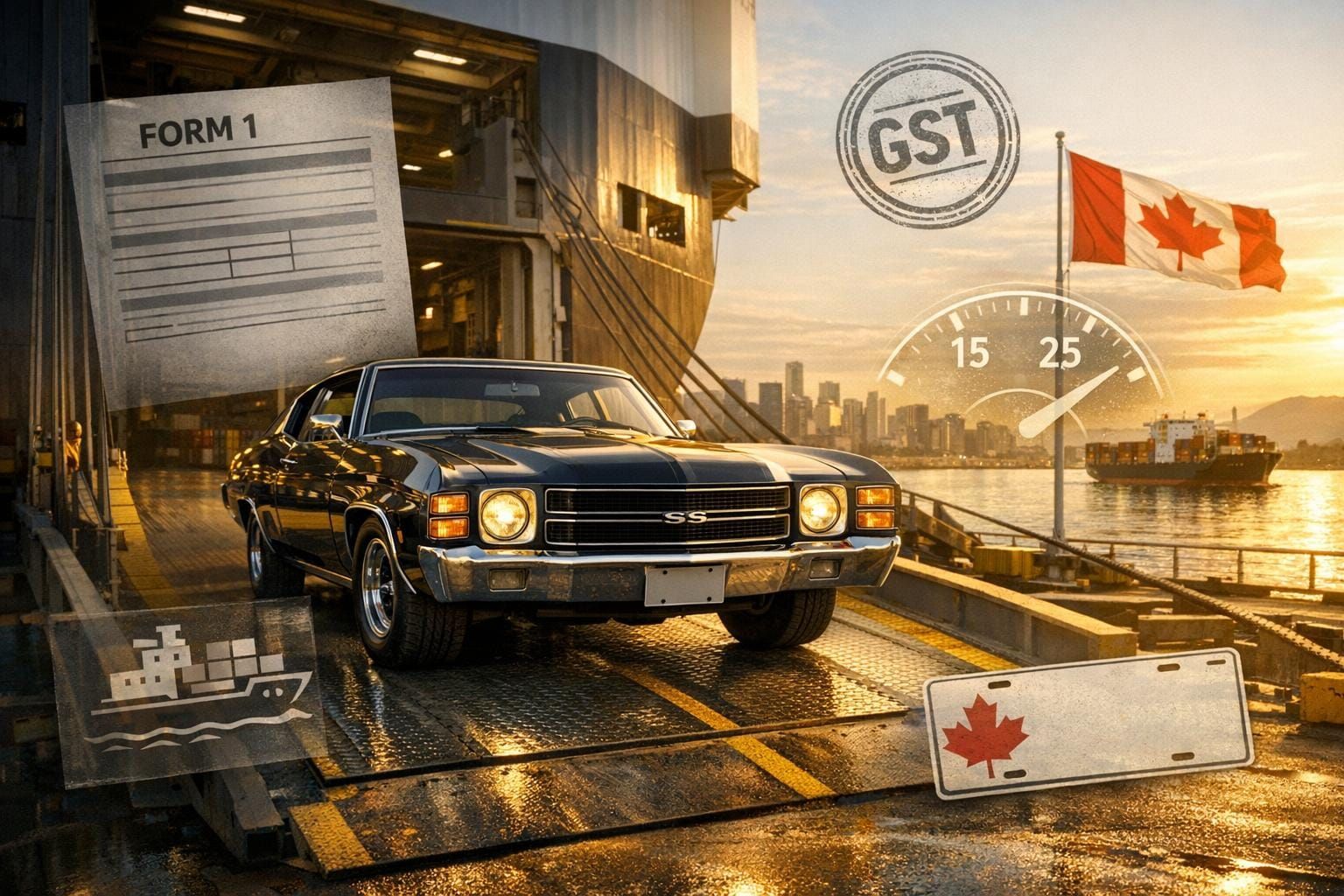 Leitfaden: Fahrzeugimport nach Kanada für Oldtimer