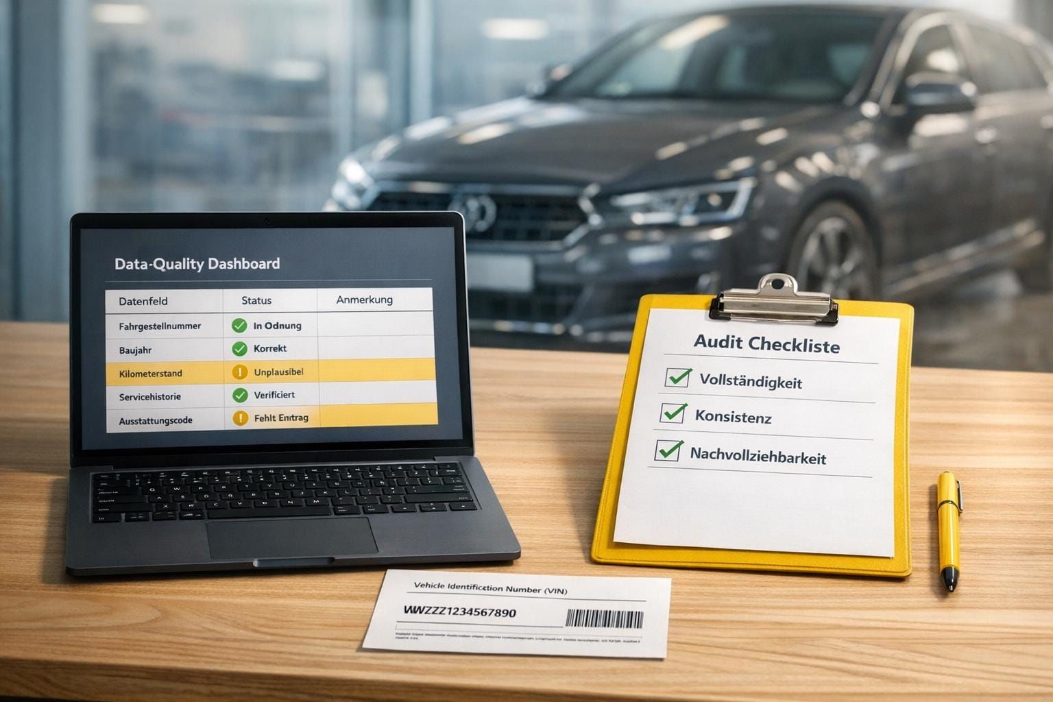 Wie Audits die Qualität von KFZ-Daten sichern