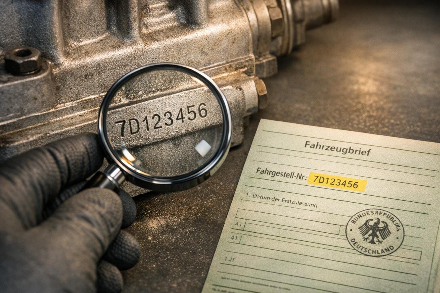 Was bedeutet Matching Numbers bei Oldtimern?