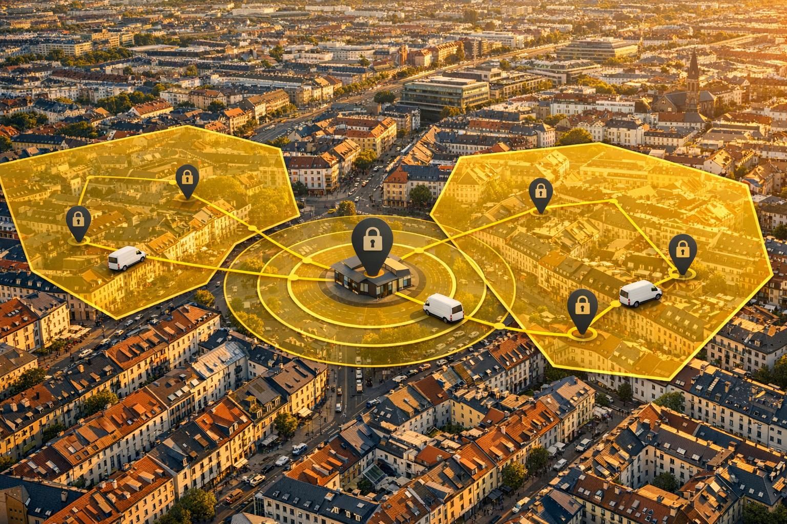 Wie Geofencing Servicegebiete optimiert