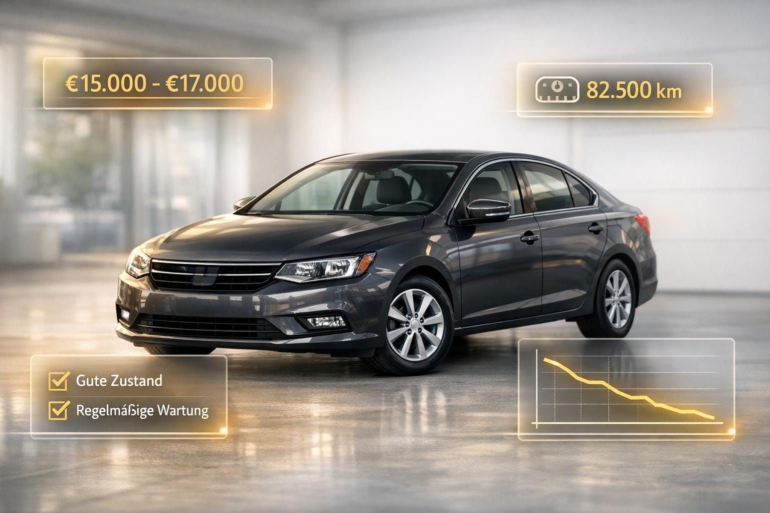 Wie berechnet man den Wiederverkaufswert eines Autos?