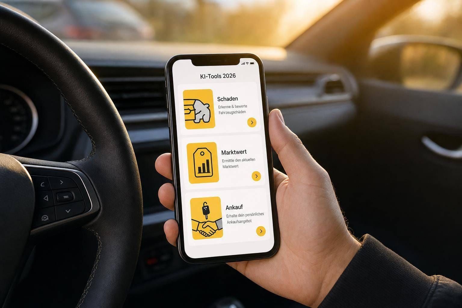Top 3 KI-Tools für mobile KFZ-Bewertungen 2026