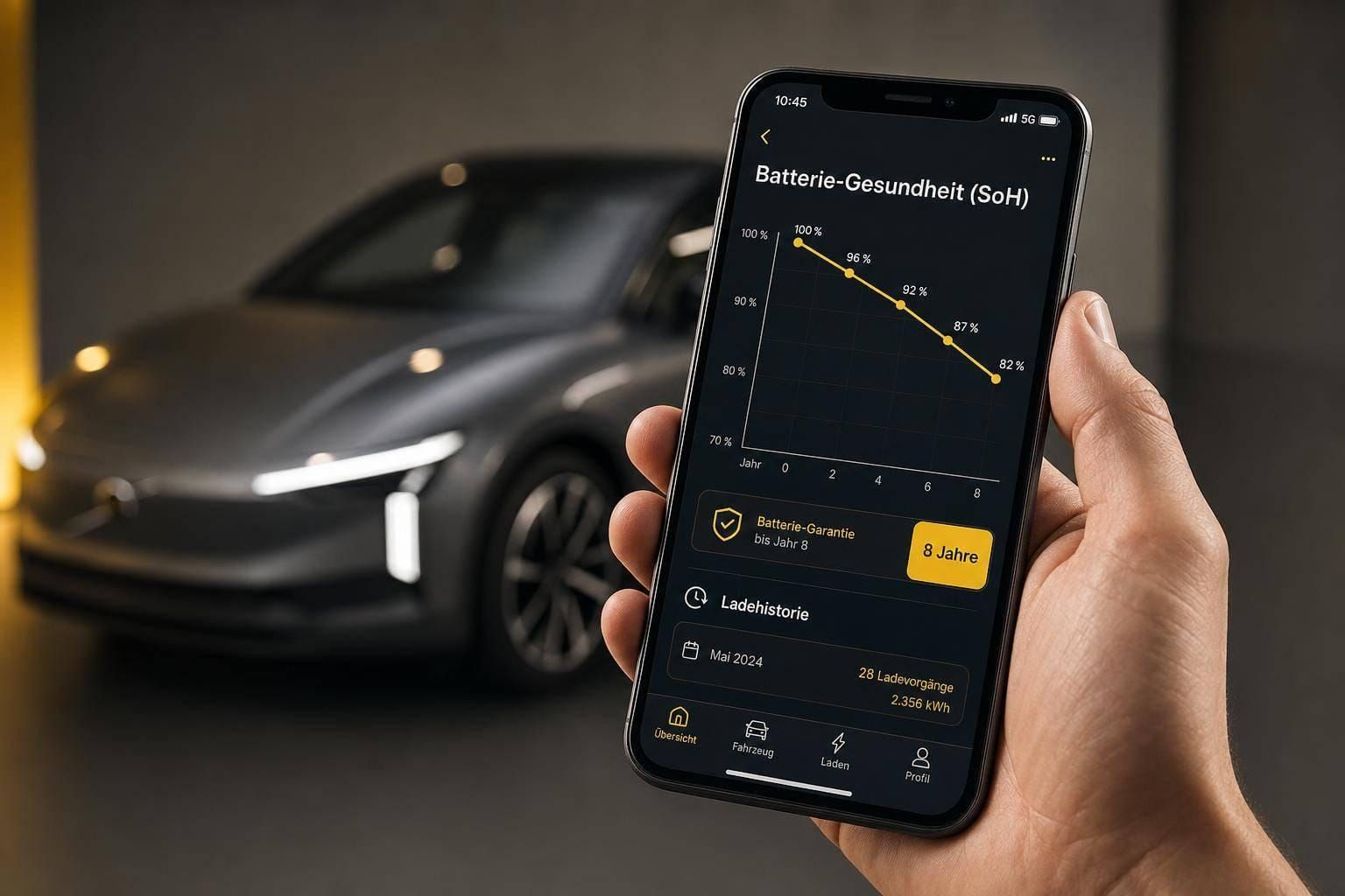 E-Auto-Wertverlust: Rolle der Batteriekapazität