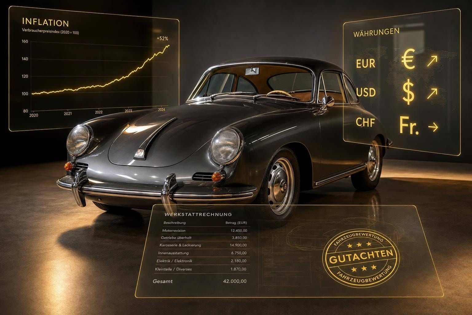 Oldtimerpreise und Inflation: Was Sammler wissen müssen