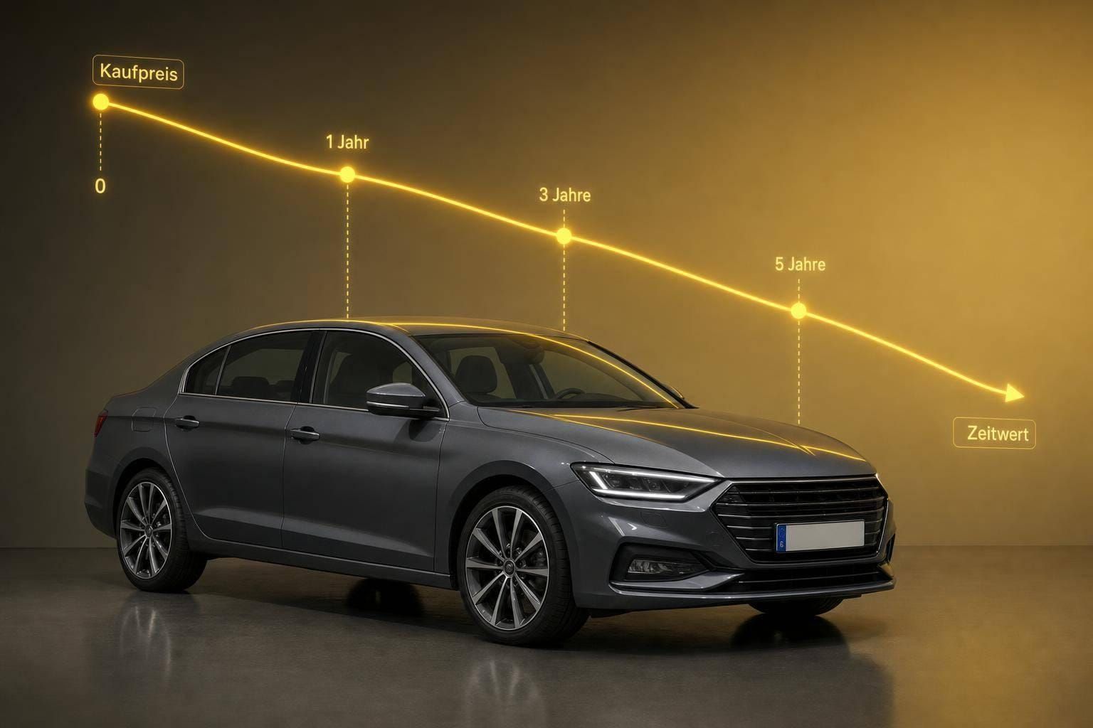 Wie wird der Wertverlust eines Autos berechnet?