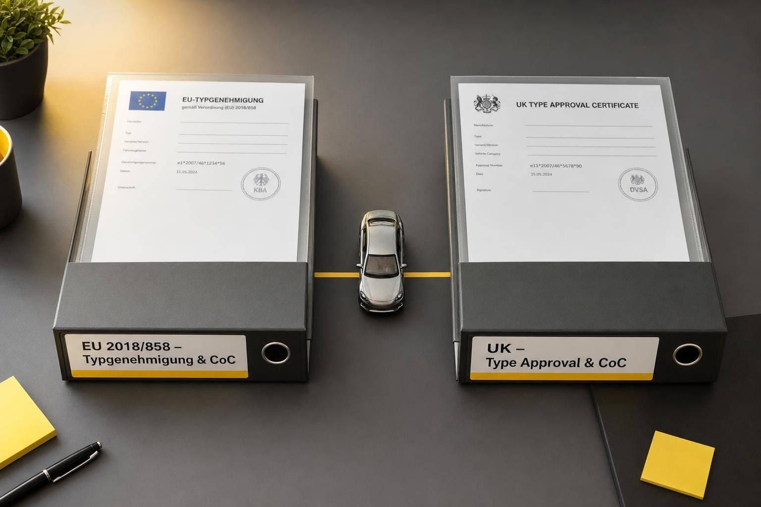 Wie regelt EU 2018/858 Herstellerpflichten nach Brexit?