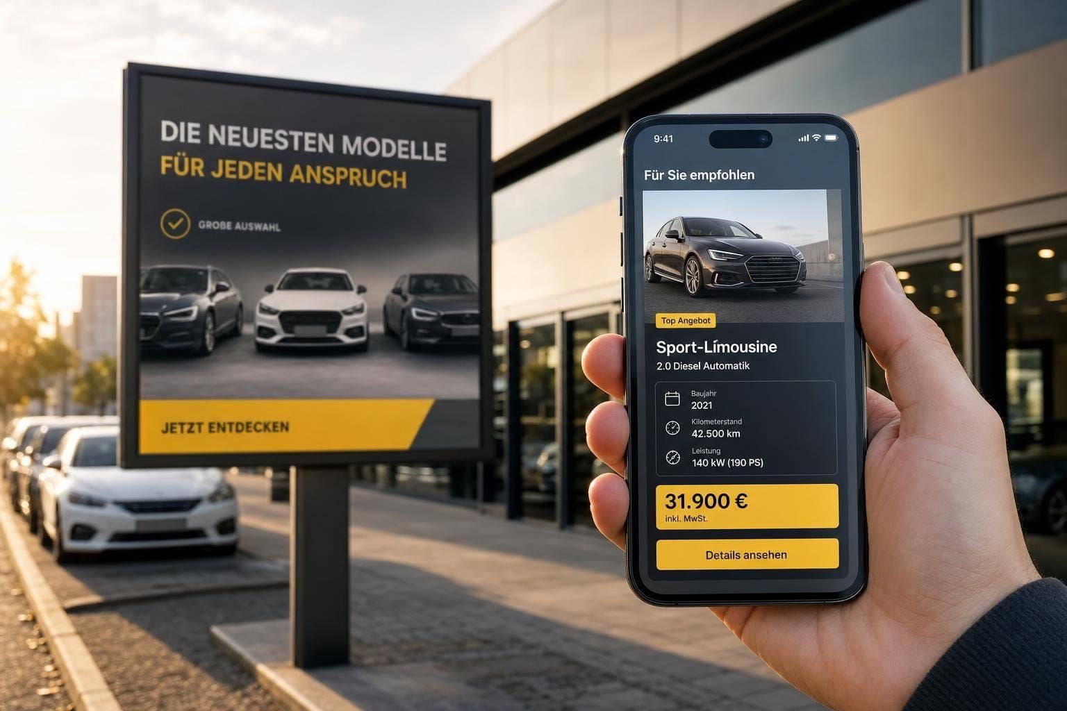 Personalisierte Werbung vs breite Autoanzeigen?