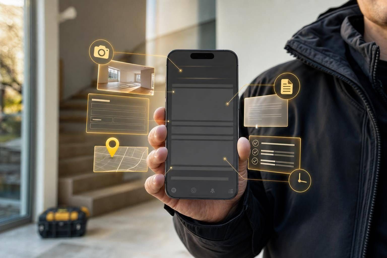 Welche 5 App-Funktionen nutzen Gutachter vor Ort?