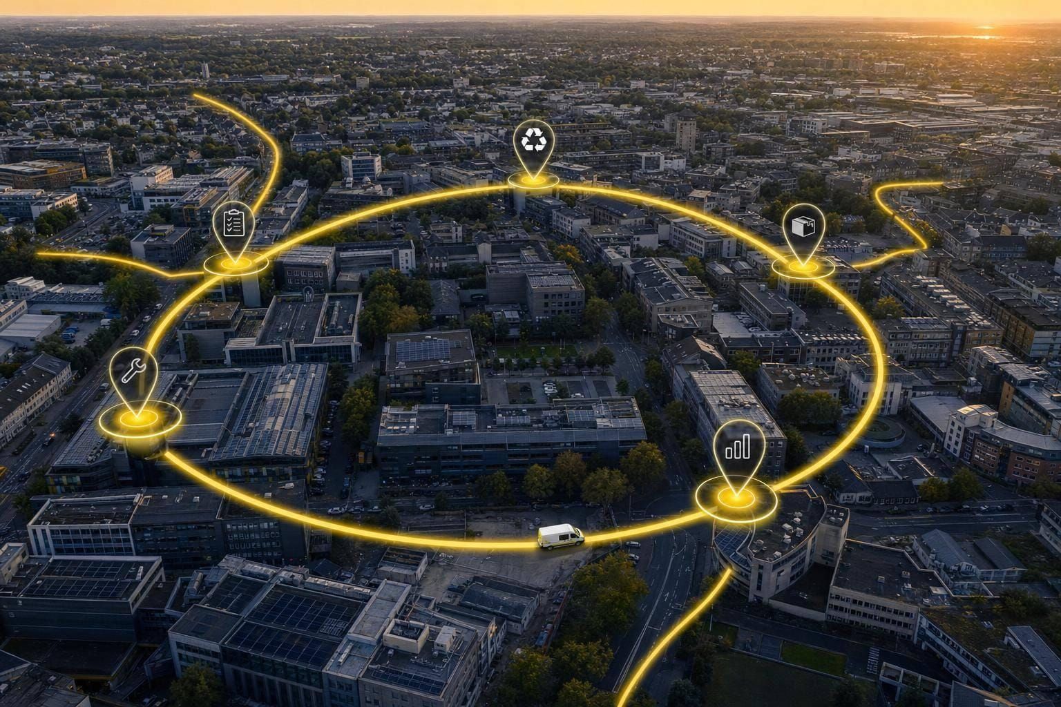 Wie steuert Kreislaufwirtschaft Ressourcen im Gutachternetz?