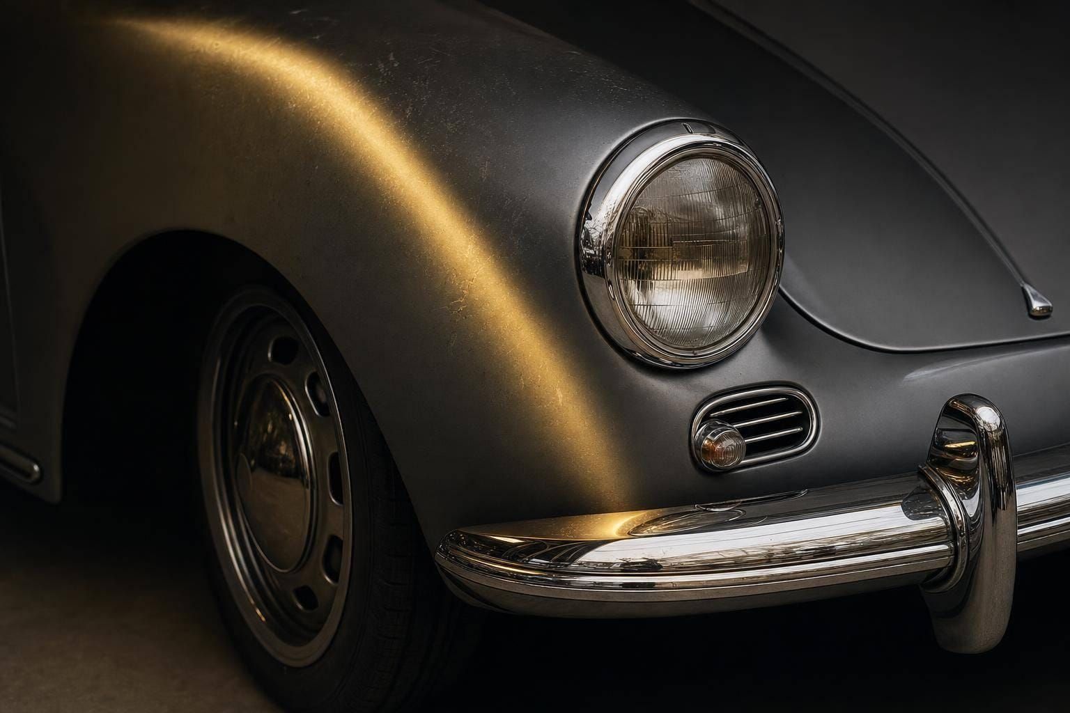 Wie nutzt Scan-KI Licht bei Oldtimern?