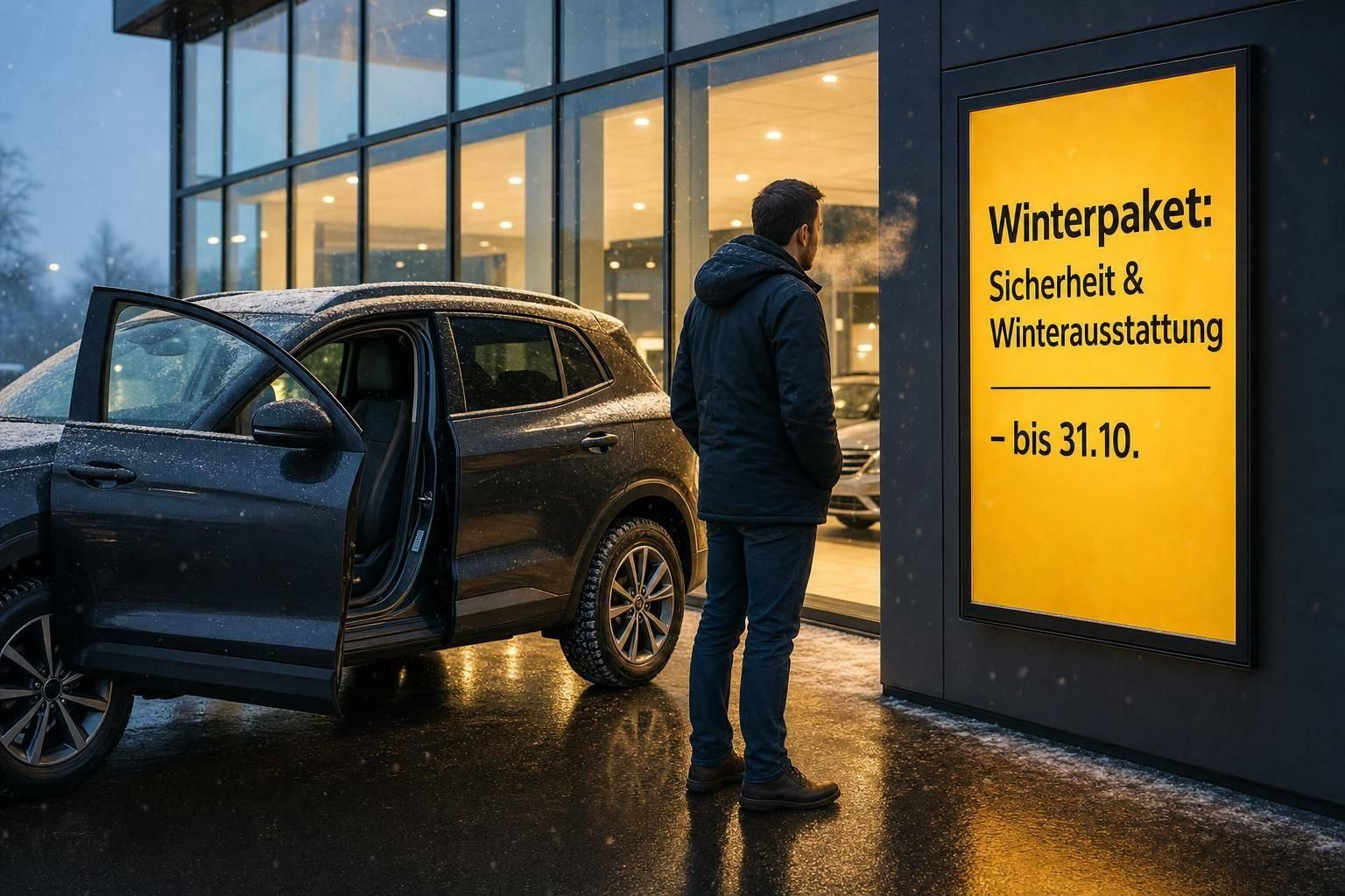 Welche Werbung treibt Winter-Autoverkäufe an?