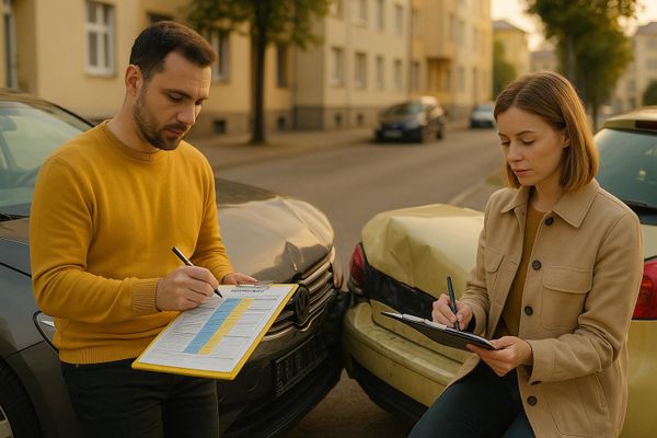 Wie funktioniert ein standardisierter Unfallbericht?