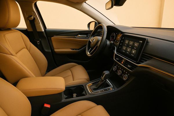 Wie wird der Innenraum eines Fahrzeugs bewertet?