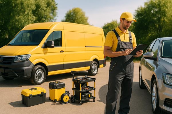 Checkliste für mobile Fahrzeuginspektionen