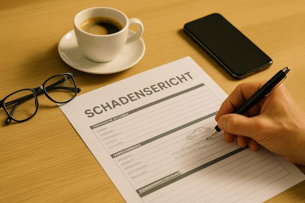 Welche Details gehören in einen Schadensbericht?