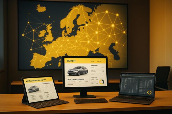 Netzwerkmanagement für KFZ-Gutachten in Europa