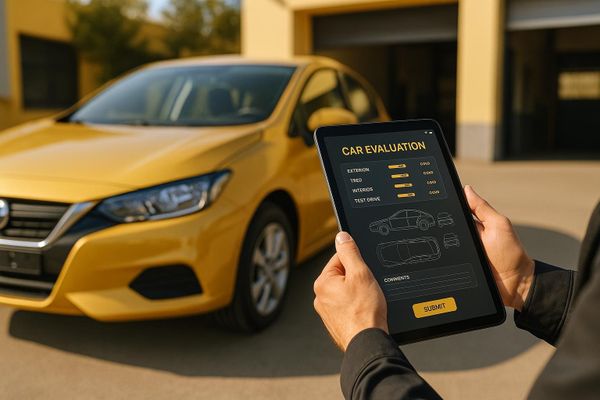 Wie funktioniert Software für mobile Fahrzeugbewertungen?