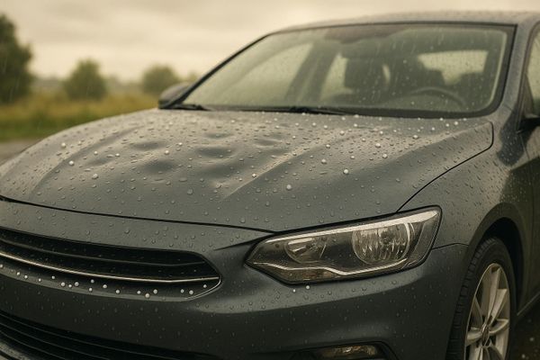 Regen vs. Hagel: Welche Schäden entstehen am Lack?