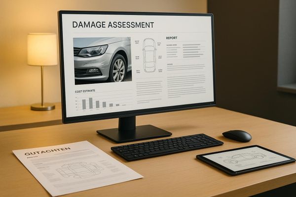 Wie digitale Prozesse die Qualität von KFZ-Gutachten verbessern