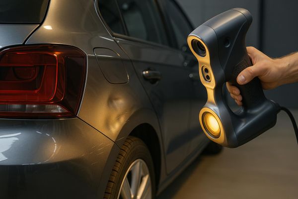Ultimativer Leitfaden: 3D-Scanning für KFZ-Schäden