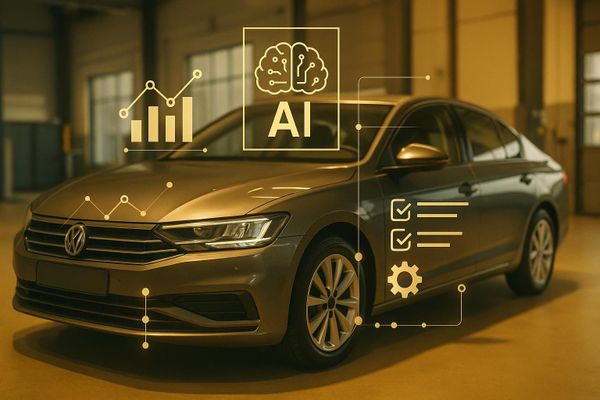 Wie KI Berichte für KFZ-Gutachten zusammenfasst