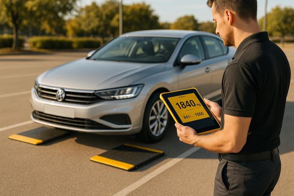 Die besten drahtlosen Fahrzeugwaagen für mobile Gutachter