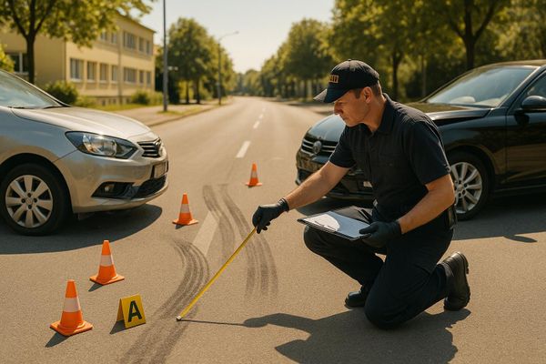 Schritt-für-Schritt-Anleitung zur Unfallrekonstruktion