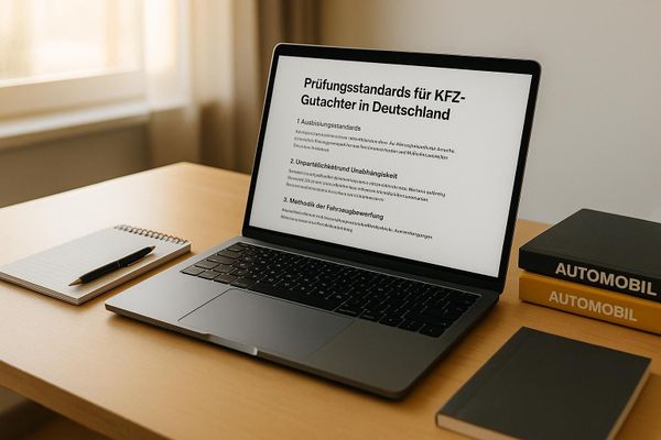 Welche Prüfungsstandards gelten für KFZ-Gutachter in Deutschland?