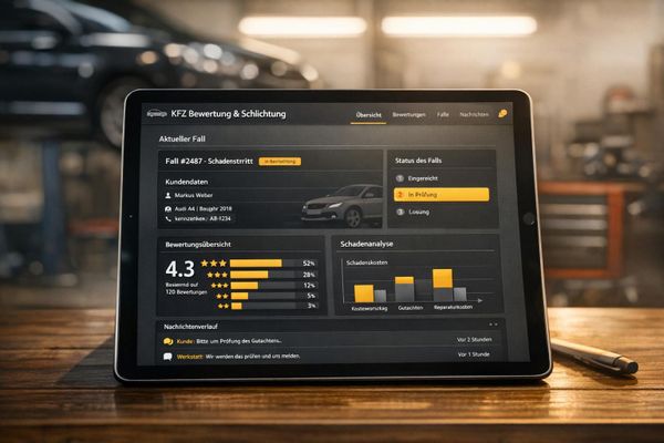 Zukunft der Streitbeilegung: Online-Plattformen für KFZ-Bewertungen