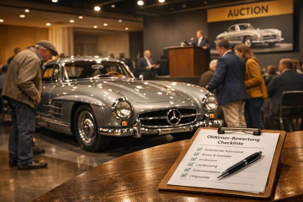 Checkliste: Oldtimer-Bewertung bei Auktionen