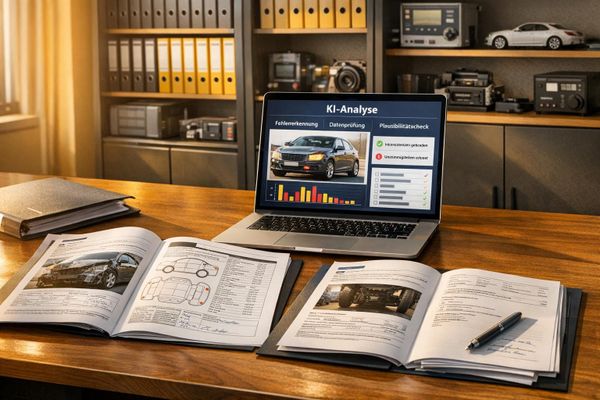 10 häufige Fehler in KFZ-Gutachten und wie Systeme sie erkennen
