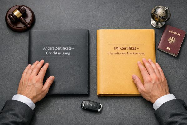 IMI-Zertifizierung vs. andere Gutachter-Zertifikate