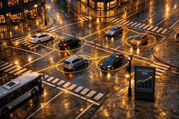 Marktanalyse: V2X Kommunikation und Fahrzeugpreise 2026